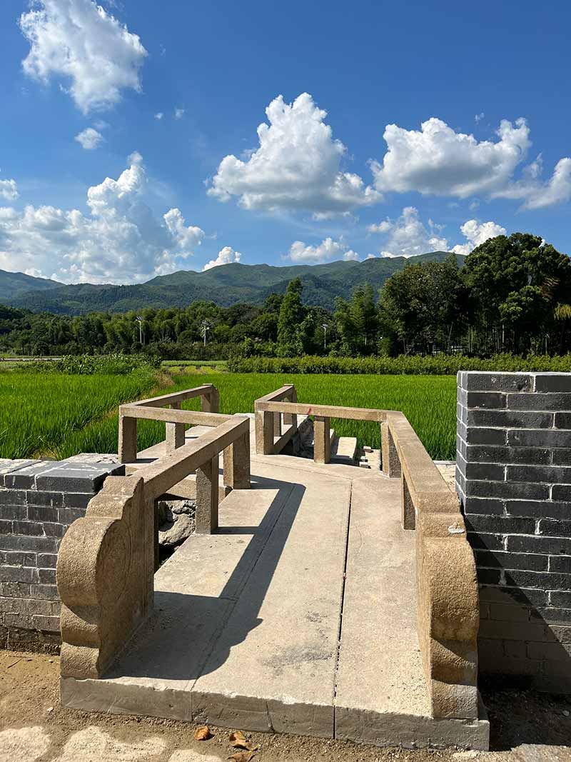 台州花岗岩仿古石材景区使用案例