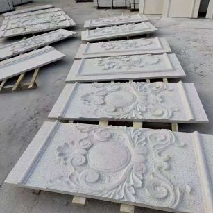 台州 芝麻白干挂雕花板