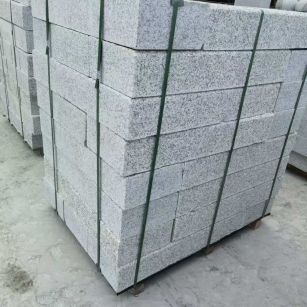 台州 芙蓉白火烧两面路沿石