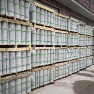 台州 芝麻白挡车柱、阻车桩、隔离柱