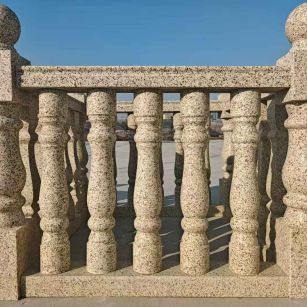 台州 黄金麻栏杆（扶手，花瓶柱，将军柱）