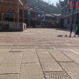 台州仿古石铺装效果