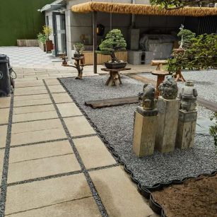 台州仿古石铺装效果