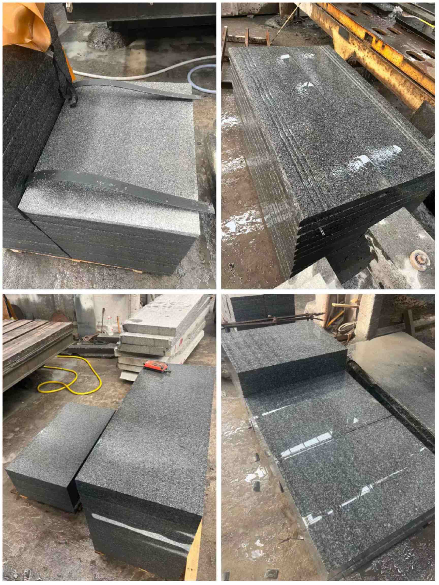 台州 芝麻黑地铺石材