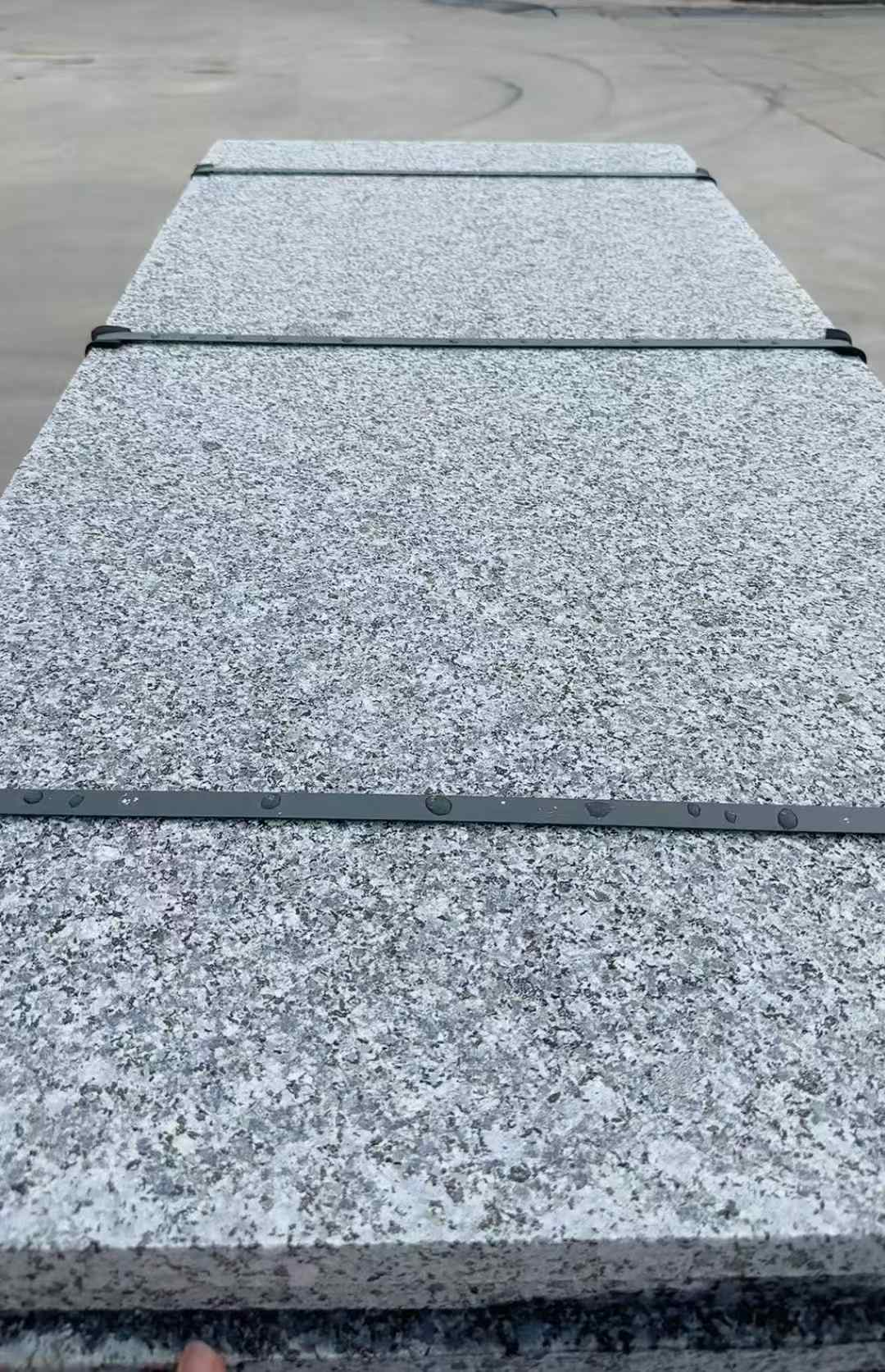 台州 芝麻黑火烧面毛板，条板，半成品