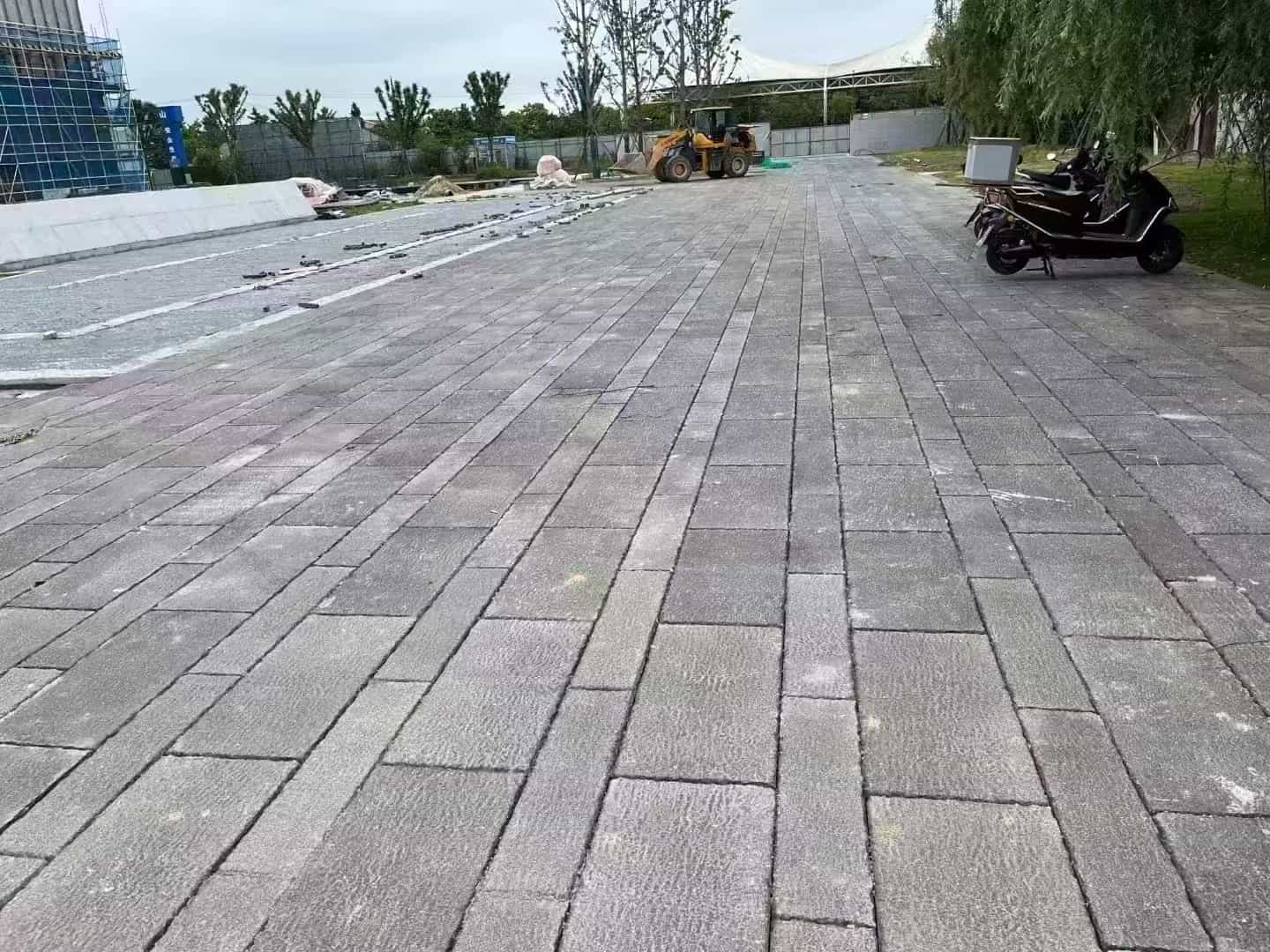 台州仿古石铺装效果
