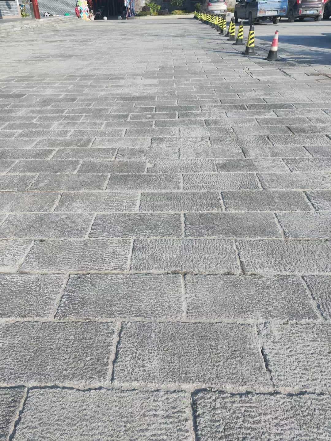 台州仿古石铺装效果