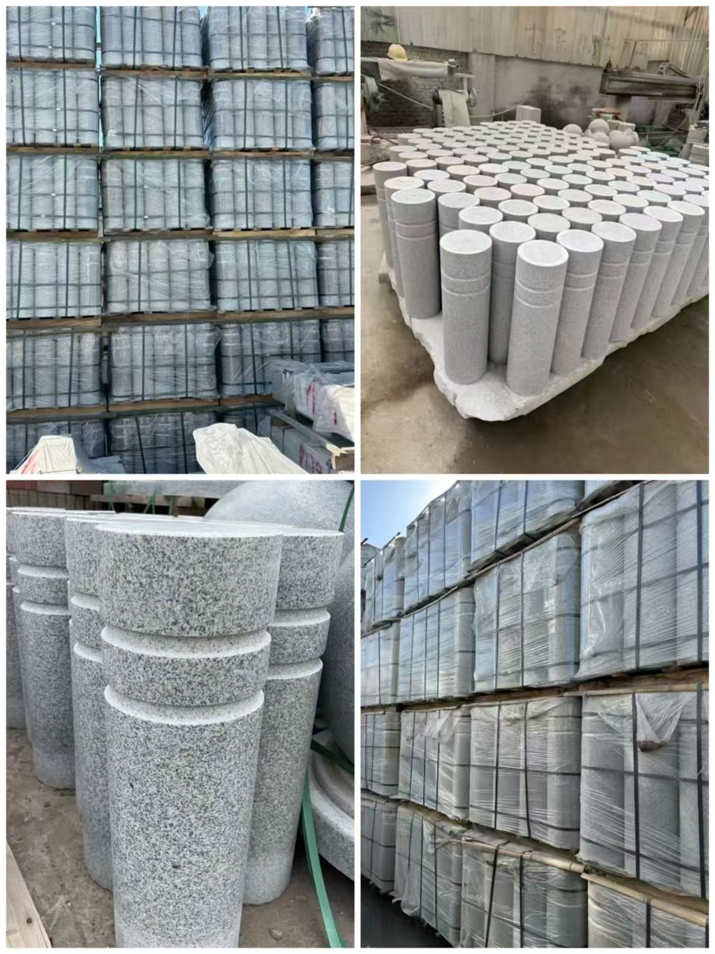 台州 芝麻白花岗岩挡车柱、隔离柱多少钱