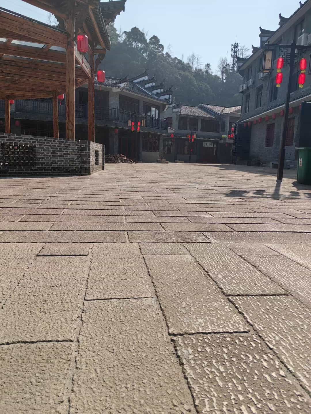 台州仿古石铺装效果
