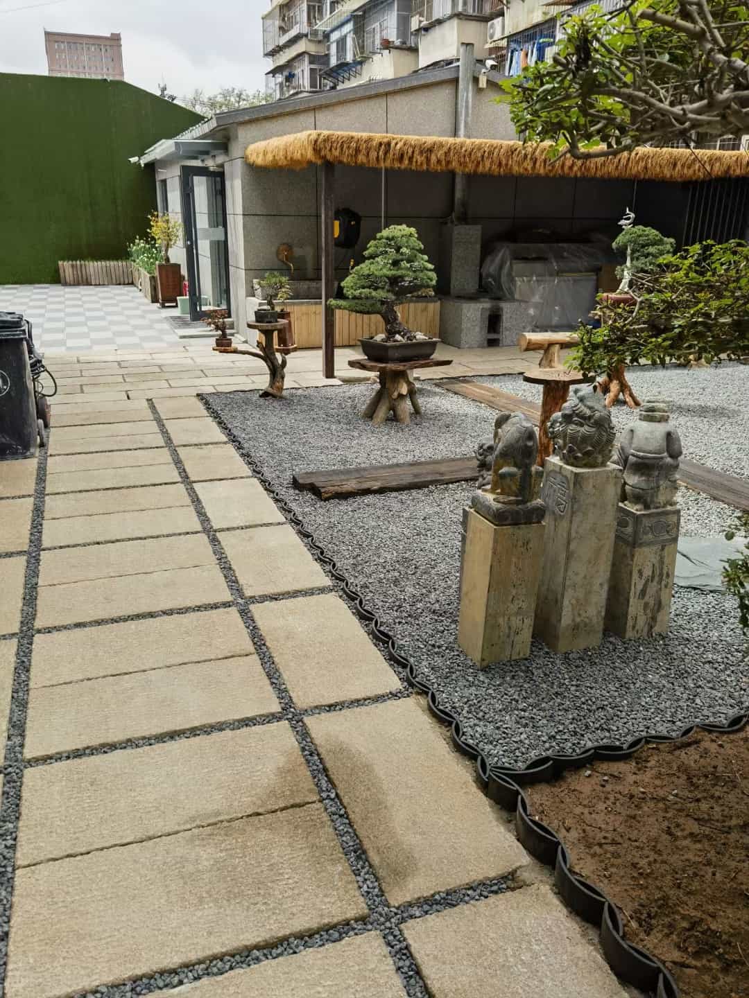 台州仿古石铺装效果