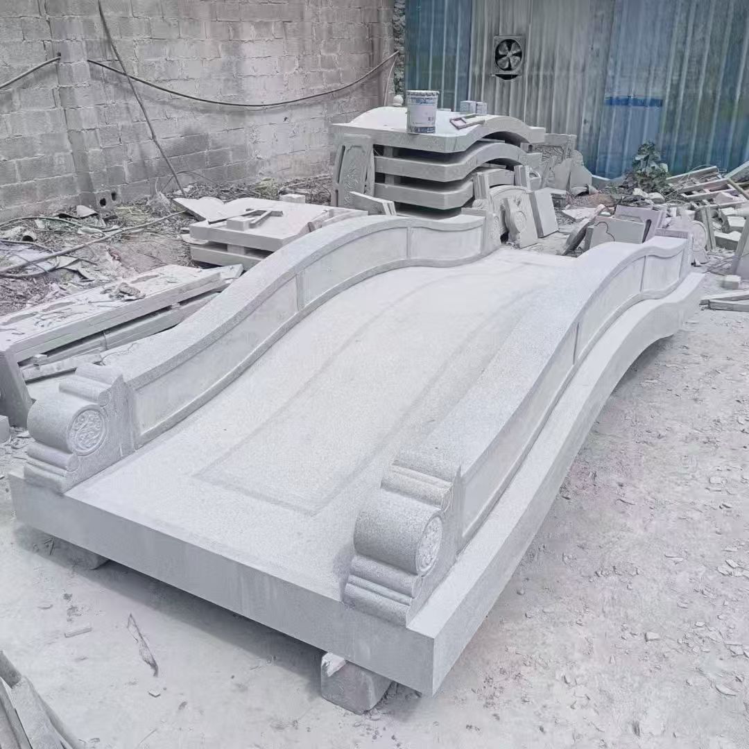 台州 芝麻灰花岗岩园林景观 小石桥