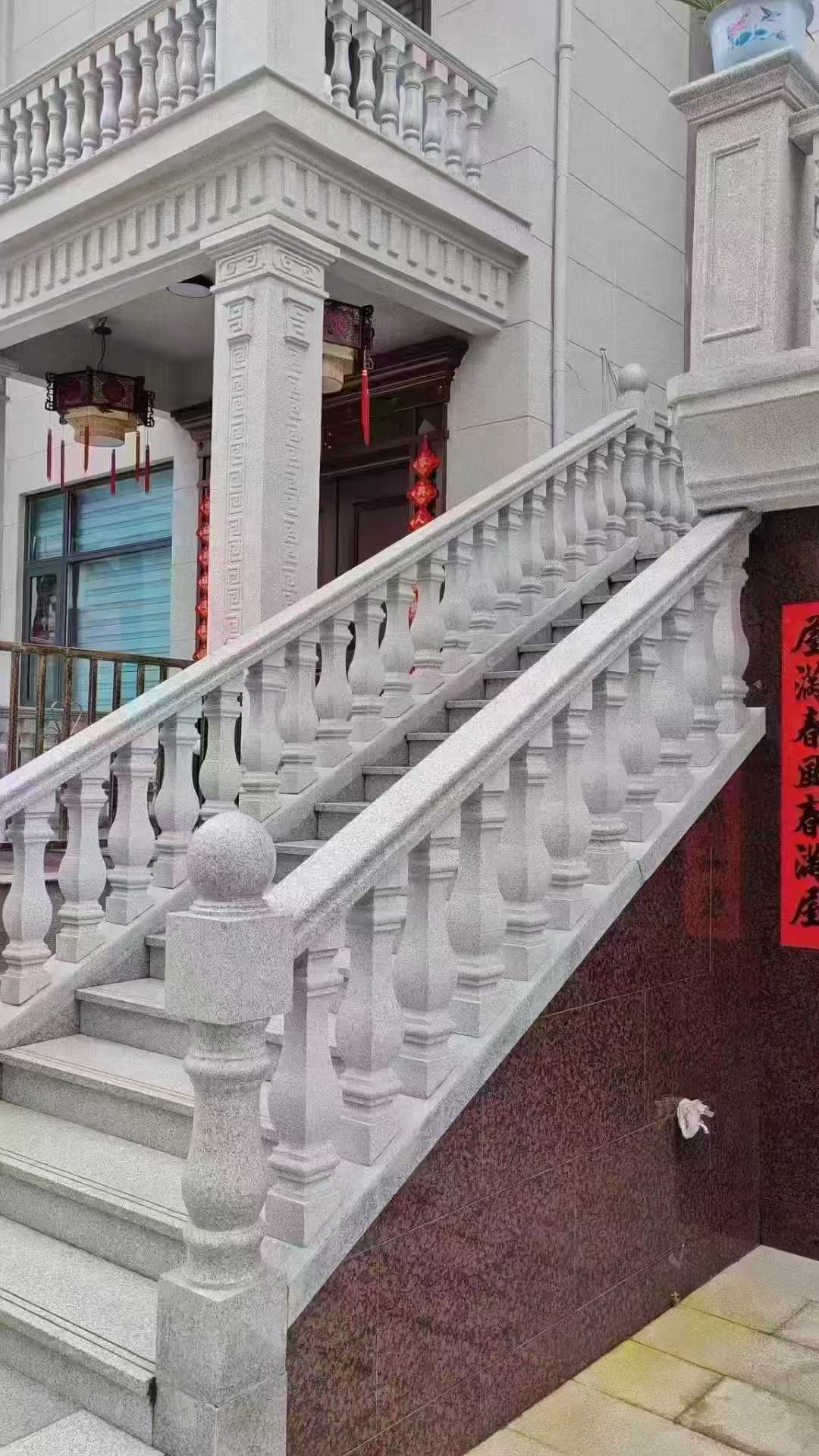 台州 天然石材 阳台庭院护栏、栏杆