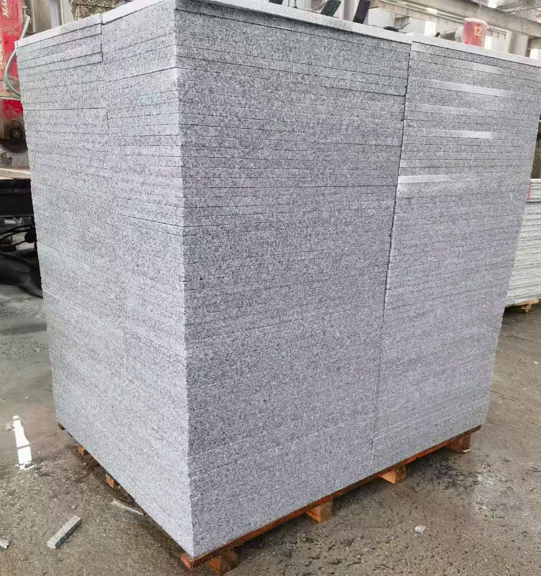 台州 火烧面地铺石，街道广场园林市政工程板，1.8~5.0厚均有现货