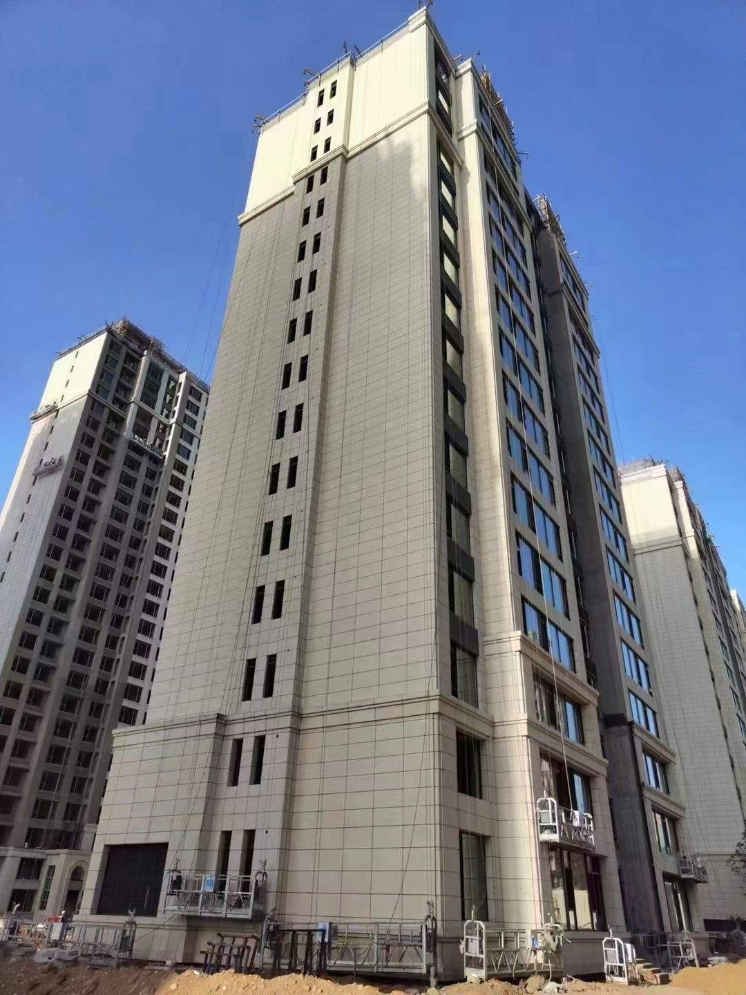 台州黄金麻高端小区，外墙干挂