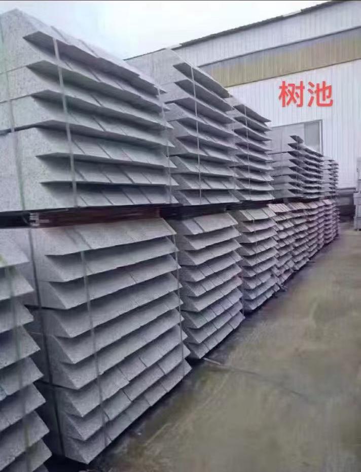 台州 芝麻灰切头树池